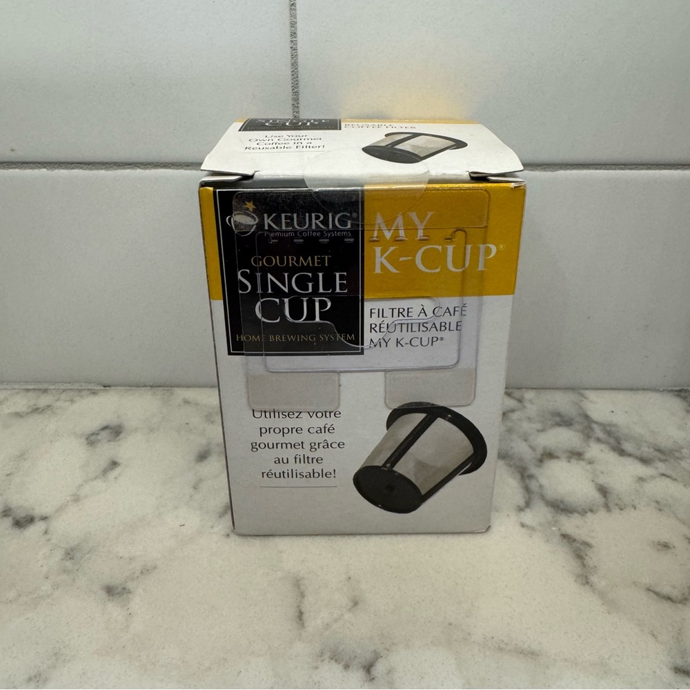 Keurig Reusable K-Cup Filter Assembly - Black and Gray